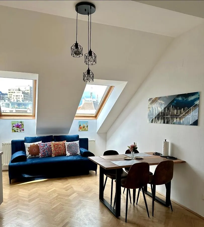 Klimatisiertes Dachgeschoss City Apartment In Zentrum Wiens 0*, ウィーン オーストリア